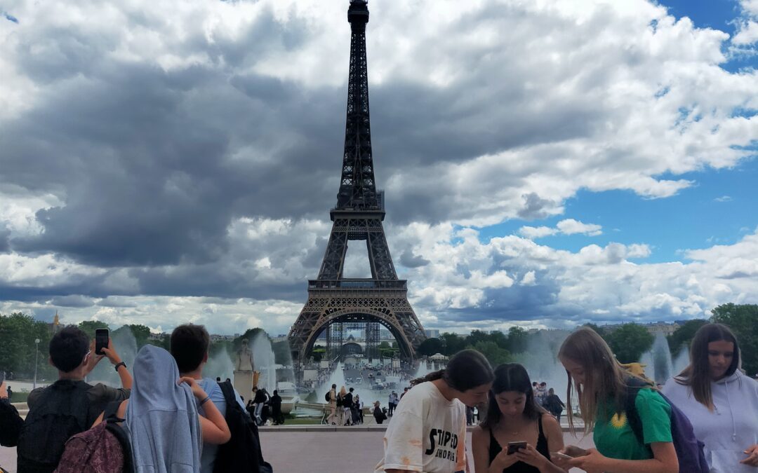 Trocadéro et la Tour Eiffel