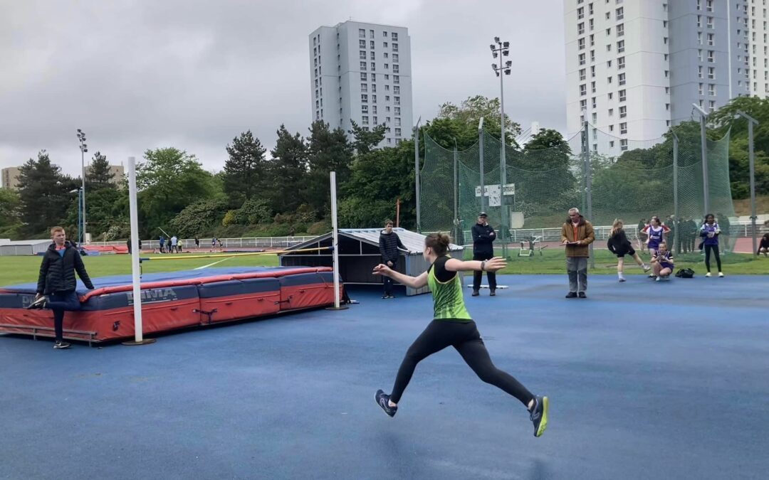 Compétition régionale d’athlétisme à Nantes